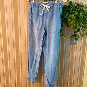 🌼Garage Light Denim Joggers